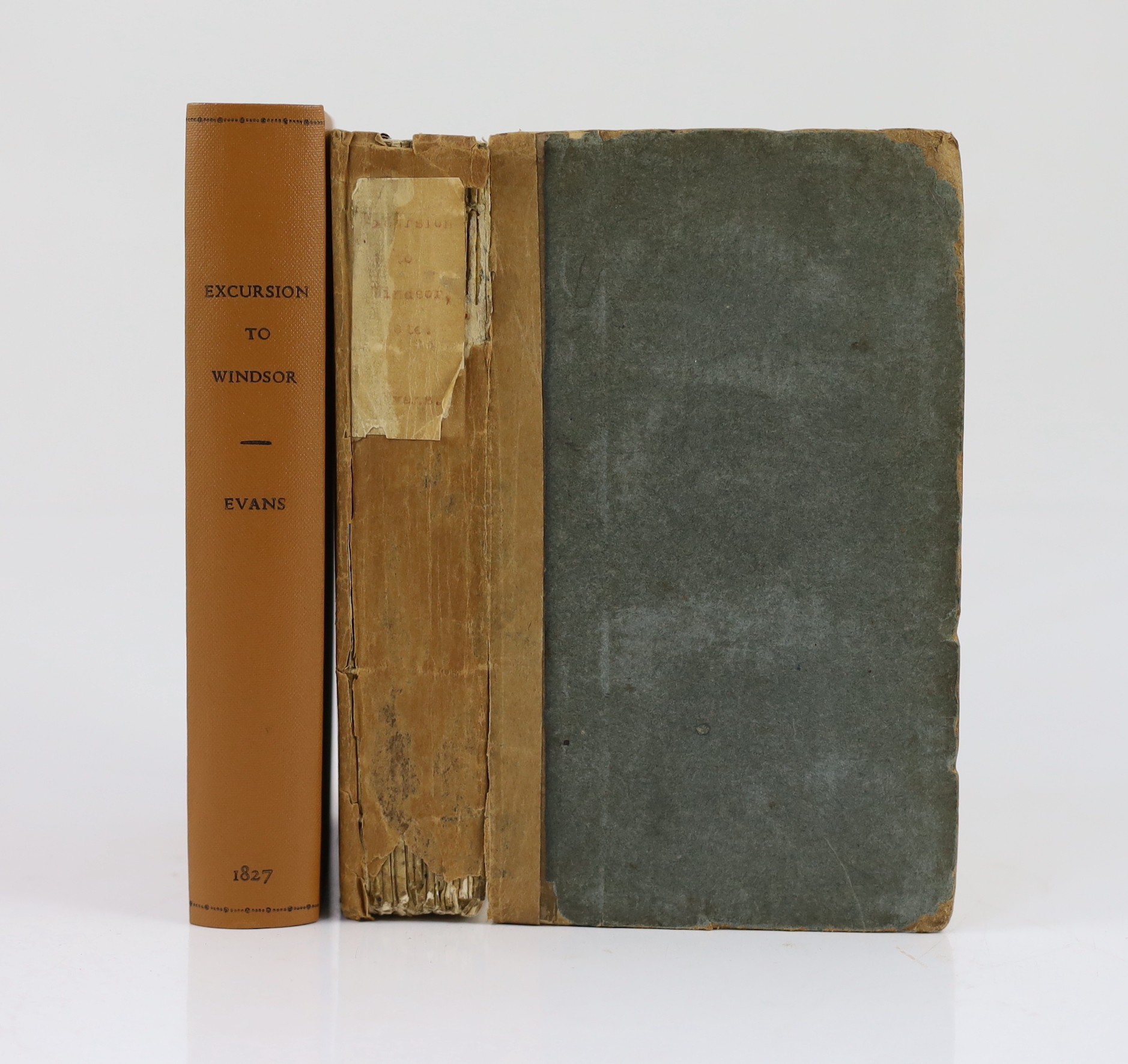 BERKS: Evans, John - An Excursion to Windsor, in July, 1810, through Battersea, Putney, Kew, Richmond..and Hampton Court... also a Sail down the River Medway... to the Nore, upon the opening of the Oyster Beds... To whic